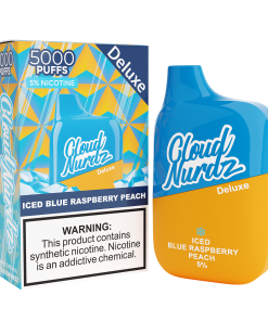 Iced Blue Raspberry Peach Cloud Nurdz 5000