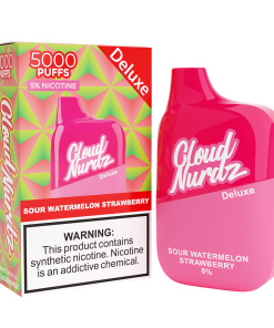 Sour Watermelon Strawberry Cloud Nurdz 5000